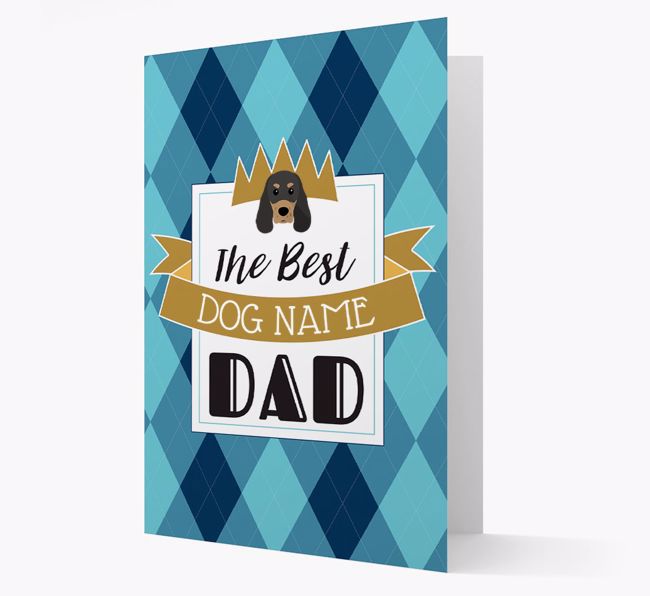 'Best {breedCommonName} Dad' Card